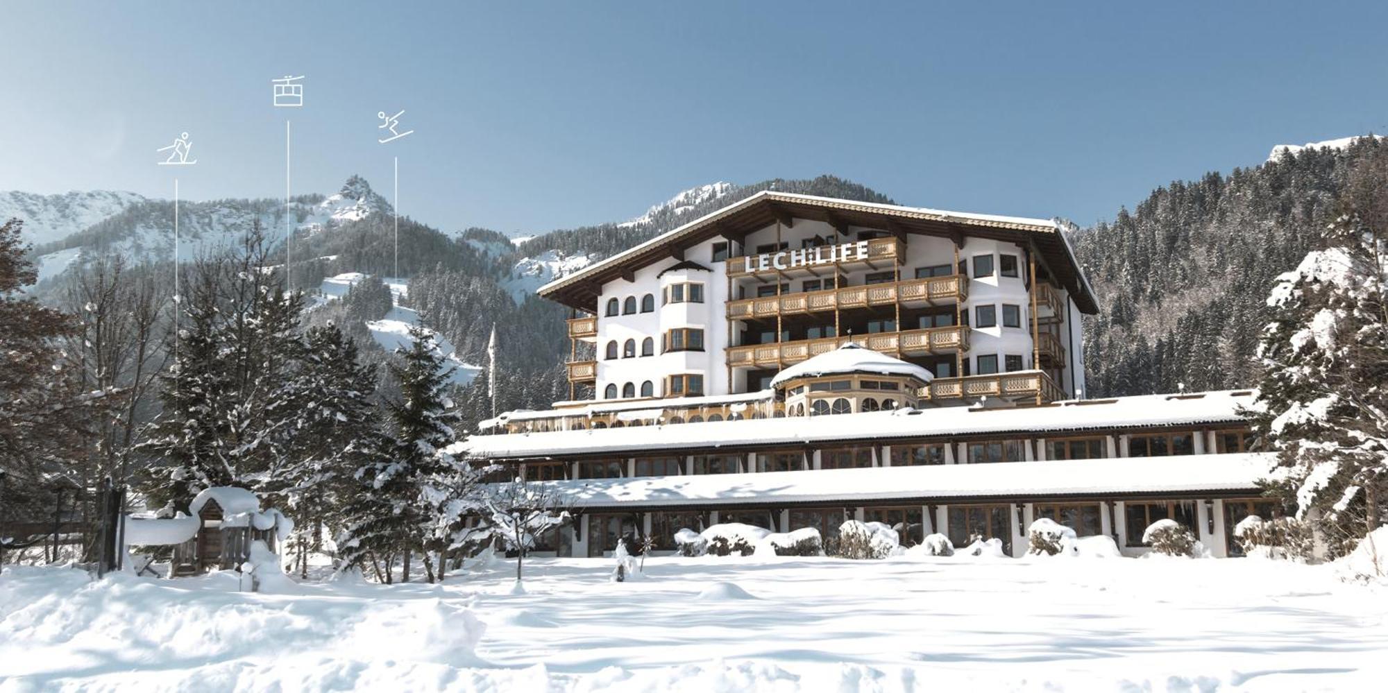 Lechlife Travelhouse Aparthotel Reuthe Buitenkant foto